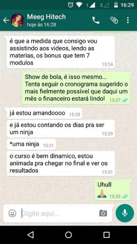 consultoria financeira: depoimento de cliente